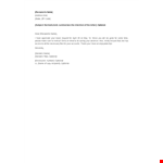 Vacation Approval Letter Template example document template