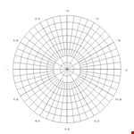 Printable Polar Graph Paper Template for Free example document template