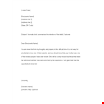 Sympathy Message Template for Letters | Addressing Recipients with Ease example document template