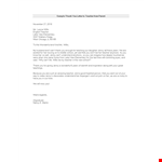 Thank You Letter To Teacher From Parent example document template 