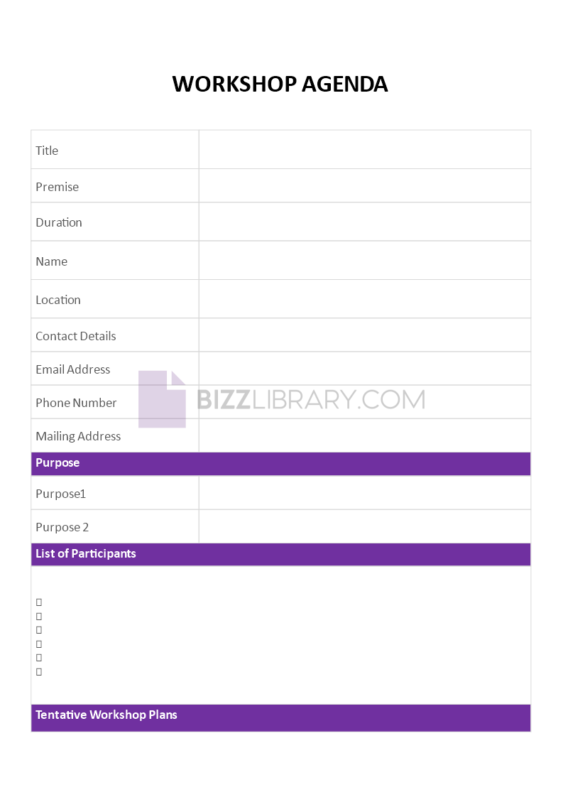 workshop agenda Main Image workshop agenda template