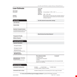 Create Accurate Cost Estimates with Our Easy-to-Use Template example document template
