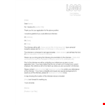 Job Interview Reference Letter example document template