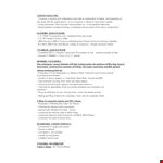 Chartered Accountant Resume Objective example document template