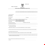 Social Security Death Notice example document template