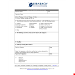 Employee Warning Notice | Supervisor Signature Required example document template