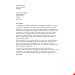 Complaint Letter Writing Template | Effective Communication with Company'S Representative example document template
