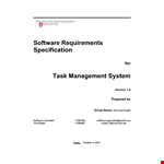 Task Management Flow Chart Template example document template