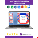 Martin Luther King Day Presentation example document template 