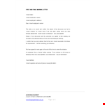 Final Employee Warning example document template