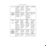 Grading Rubric Template - Create Effective Writing Rubrics with Story and Picture Spreads example document template