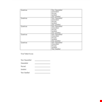 Effective Questionnaire with Likert Scale example document template