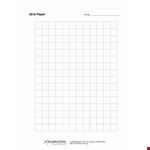 Printable Large Grid Paper Template example document template