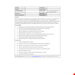 Customize Your Welding Job Description Template example document template