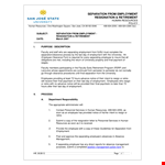 Retirement Announcement Template | Employee Resources & Human Employment example document template
