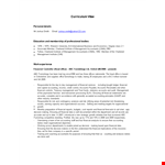 Financial Accounting example document template