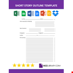 Short Story Outline Template example document template