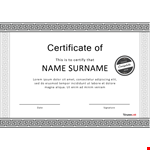 Certificate Completion - Get Your Certificate of Completion Today example document template 