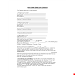 Child Daycare Contract Template | Download Now example document template