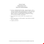 Institutional Letter of Support for Research | Agency Support example document template