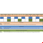 Project Approval Calendar Template example document template