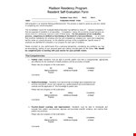 Examples of Self-Evaluation for Progress and Competency: Making Satisfactory Strides example document template