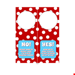 Customizable Door Hanger Template - Design Your Perfect Door Hanger example document template