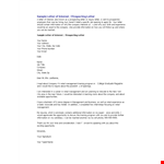Sample Letter of Interest for a Company | Boost Your Sales example document template