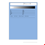 Get a Professional Fax Cover Sheet Template - Easy to Edit, Download, and Print example document template