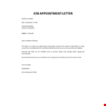 job-appointment-letter