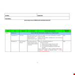 High School Teacher example document template