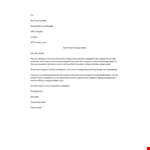 Smith's Erratic Transportation: Employee Formal Complaint Letter | Company Templates example document template