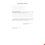 Notice to Occupant: Owner Notified - Vacate Within Five Days example document template
