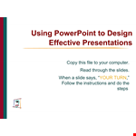 Professional Presentation Slide Template example document template