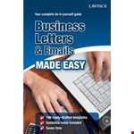 Official Business Email Template example document template