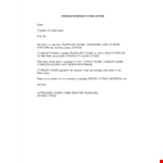 Format Business Cover Letter example document template