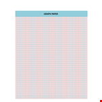Printable Graph Paper Template | Free Paper for Graphs and Charts example document template
