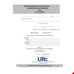 Non Profit Annual Report | Regulatory Commission | CTR Optimized example document template