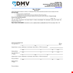 Legal Motorcycle Bill Of Sale - Title Transfer Document for Buyer example document template