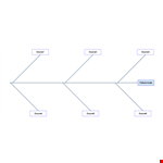 Fishbone Diagram Template for Effective Problem Solving example document template 
