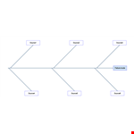 Fishbone Diagram Template for Effective Problem Solving example document template