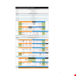 Sales Conference Agenda example document template