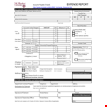 Free Expense Report Template - Easily Track Your Business Expenses | McMaster example document template