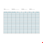 Efficient Mileage Tracking with Our Driver Mileage Log Template example document template