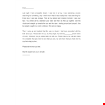 Create a Heartfelt Love Letter with Our Template - Express Your Love Tonight! example document template 