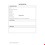 Pharmacy Job Description Template example document template