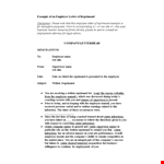 Employee Reprimand: Sample Letter of Reprimand for Company, Written Warning example document template
