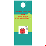 Door Hanger Template - Create Professional Door Hangers Easily example document template