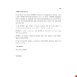 Teacher Recommendation Letter Template | Highlighting Skills, Program, and Overall Recommendation example document template
