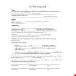 Lease Renewal Letter example document template